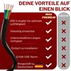 Cavo flessibile in plastica da 5 metri, tipo H05VV-F, Anteprima dell’immagine prodotto 3