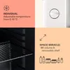 Klarstein Mini chladnička so sklenenými dvierkami, 48 l Náhľad obrázku produktu 4