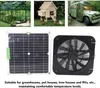100W 18V Solarpanel betriebener Abluftventilator 13,5 Zoll Produktbild-Vorschau 3