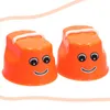 KIK KX7532 Dětské chůdy plast 10 x 5,5 x 6cm 2 ks oranžové Náhled obrázku produktu 2