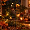 Zonne-energie pompoen tuinverlichting – GLOWPKIN Heks Productafbeelding-voorbeeld 6