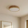 Lindby Deckenlampe Tanju, Ø50 cm, 4-flg., Kautschukholz, Produktbild-Vorschau 4
