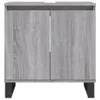 vidaXL Szafka łazienkowa szara Sonoma 58x33x60 cm Materiał Podgląd zdjęcia produktu 4