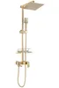 Set Doccia Rea Jack Brushed Gold Anteprima dell’immagine prodotto 3