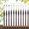 Pinselset Malen - 11 Premium Feine Detail Pinsel Set für Produktbild-Vorschau 6