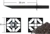 Sichtschutz-Paneel aus Polyethylen in Holzoptik für den Produktbild-Vorschau 4