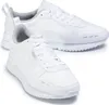 Two white Puma sneakers are shown against a white background. Anteprima dell’immagine prodotto