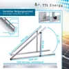 TTL HOME Solarmodul Halterung Alu 104cm 2er Set Produktbild-Vorschau 4