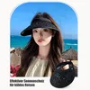 Verstellbare Sun Visor Cap, UV-Schutz Sonnenhut mit Breiter Produktbild-Vorschau 5
