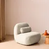 sweeek - 360°-Drehsessel mit strukturiertem Bouclé-Bezug - Produktbild-Vorschau 5