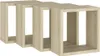 vidaXL Police z kostek 4 ks Dub Sonoma 30x15x30 cm Náhled obrázku produktu 5