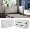 Cassettiera  Vicco Calisto Bianco 39 x 78.5 cm, Model 41293 Anteprima dell’immagine prodotto 2