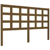 vidaXL Kopfteil Honigbraun 156x4x100 cm Massivholz Kiefer Produktbild-Vorschau 1