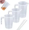 3er Set Messbecher 50ml 100ml 250ml Präziser Messbecher Produktbild-Vorschau 1
