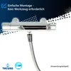 tecuro PREMIUM Brauseschlauch 1,00 m, verdrehsicher, Produktbild-Vorschau 5