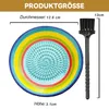 Keramik-Ingwer- und Knoblauchreibe, leicht zu reinigen, für Produktbild-Vorschau 2