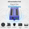 Extralink 8 ports, Injecteur PoE Gigabit, 8x RJ45 1000 Voir les images du produit 4