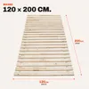 Lattenrost Wolkenland 120x200 cm 23 Latten | Rollrost Produktbild-Vorschau 2