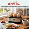 Eierkocher, Dampfgarer, bis zu 6 Eier, Familiengröße Egg Produktbild-Vorschau 5