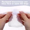 50 x Organza Säckchen Weiß Organzabeutel Schmucksäckchen Produktbild-Vorschau 3