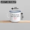 Trendation - Jobwechsel Emaille Tasse Geschenk Kollegin Produktbild-Vorschau 3