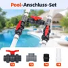 Bypass Set 3-Wege-Ventil für Pool Heizung und Wärmepumpe, Produktbild-Vorschau 3