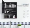 A bathroom cabinet filled with various toiletries and personal care products. Náhled obrázku produktu