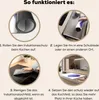 KitchenYeah© Herdabdeckplatte Blaue Tulpe mit Wassertropfen Produktbild-Vorschau 7