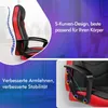 Krzesło do biurka ALFORDSON Racing, ergonomiczne, Podgląd zdjęcia produktu 4