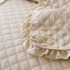 BEIGE gesteppte Bettdecke Decke doppelseitig Tröster Produktbild-Vorschau 14