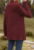 ASKSA Damen Strickjacke Kable Drapieren Lange aermel Offene Produktbild-Vorschau 6