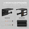 Toilettenpapierhalter mit Ablage, Edelstahl WC-Rollenhalter Produktbild-Vorschau 7