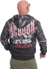 Bluza męska Yakuza Sword Windbreaker, czarny, XXL Podgląd zdjęcia produktu 2