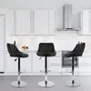 Barhocker 4er Set Drehbare Barstuhl Küchenhocker aus Produktbild-Vorschau 3