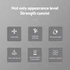 Marketing graphic with icons and text describing product features. Produktbild-Vorschau