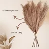 LAYBA Künstliches Pampasgras 3er-Set Braun 100 cm, 18 Produktbild-Vorschau 5