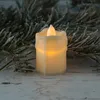 LED Kerze Mini - Kunststoff - gelb flackernde LED - H: 6cm, Produktbild-Vorschau 5