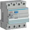 HAGER RCCB Fehlerstromschutzschalter 3P+N 40A 100mA 6kA AC Produktbild-Vorschau 1