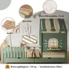 Hausbett Kinderbett 90x200 cm mit Dach, Fenster, Produktbild-Vorschau 5