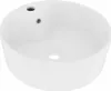 vidaXL Lavabo con troppopieno bianco opaco 36x13 cm in Anteprima dell’immagine prodotto 1