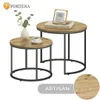 FORTENA Couchtisch Set 2tlg Rund, Artisan Look, mit Produktbild-Vorschau 5
