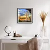Gerahmtes Poster - Schwarzer Rahmen - Wasserfall Natur Park Produktbild-Vorschau 6