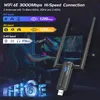 BRAINZAP 3000 Mbps USB 3.0 trojpásmový/dvojpásmový WIFI 6 Náhľad obrázku produktu 4