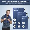 Mikrofaser-Handtuch mit Struktur - Dunkelblau, 160x80 cm - Produktbild-Vorschau 4