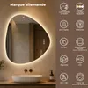 Miroir de salle de bain asymétrique AFIELINA avec éclairage Voir les images du produit 5