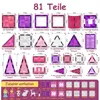 Olvy Magnetische Bausteine Montessori Spielzeug 80 pcs Produktbild-Vorschau 2