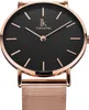 Alienwork Damen Herren Armbanduhr Quarz rose-gold mit Produktbild-Vorschau 3