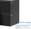 100 cm Badmöbel-Set Unterschrank mit Mineralguss waschtisch Produktbild-Vorschau 5