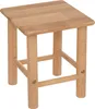 Kinderfrisiertisch und -hocker - Gummibaumholz und Glas - Produktbild-Vorschau 4