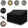 Banc de jardin 190x66x89cm Housse de protection résistante Voir les images du produit 1
